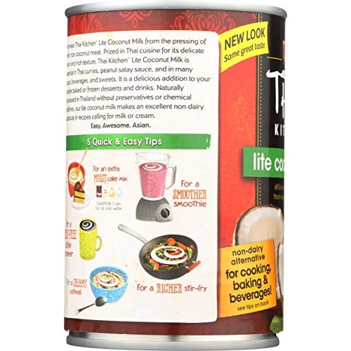 Thai Kitchen Gluten Free Lite Coconut Milk, 13.66 Fl Oz