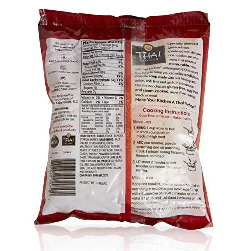 Thai Kitchen Instant Rice Noodle Soup Variety Pack, Gluten Free