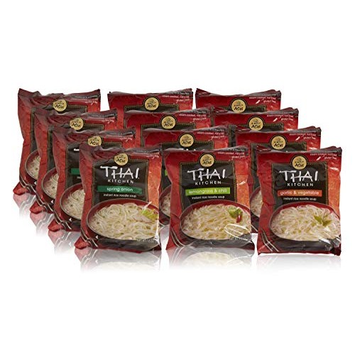 Thai Kitchen Instant Rice Noodle Soup Variety Pack, Gluten Free