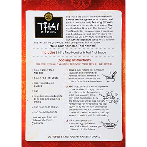 Thai Kitchen Noodle Stirfry, Pad Thai Noodle Kit Pack Of 2