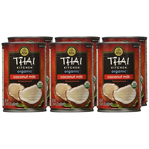 Thai Kitchen Organic Unsweetened Coconut Milk, 13.66 Fl Oz Pack