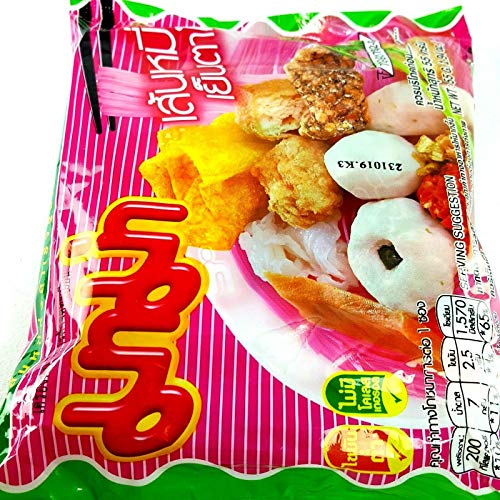 55G. X 5 Packs Rice Vermicelli Yentafo Flavour Quick Cooking T