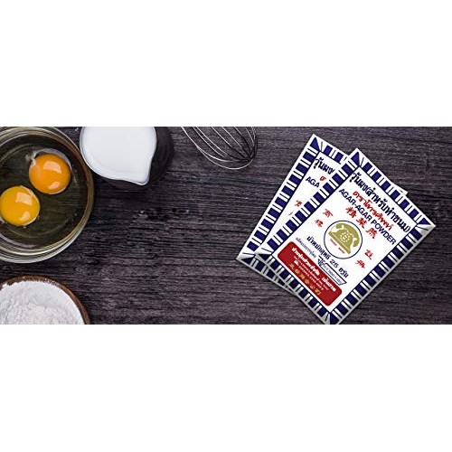 Agar -Agar Powder Thai Food Desserts Gelatin 25G./0.88 Oz. Pack