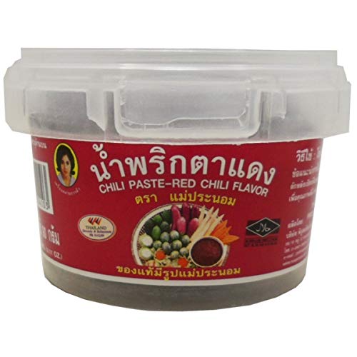 Best Chili Paste Red-chili Flavor Nam Prik Ta-dang Thai Origin...