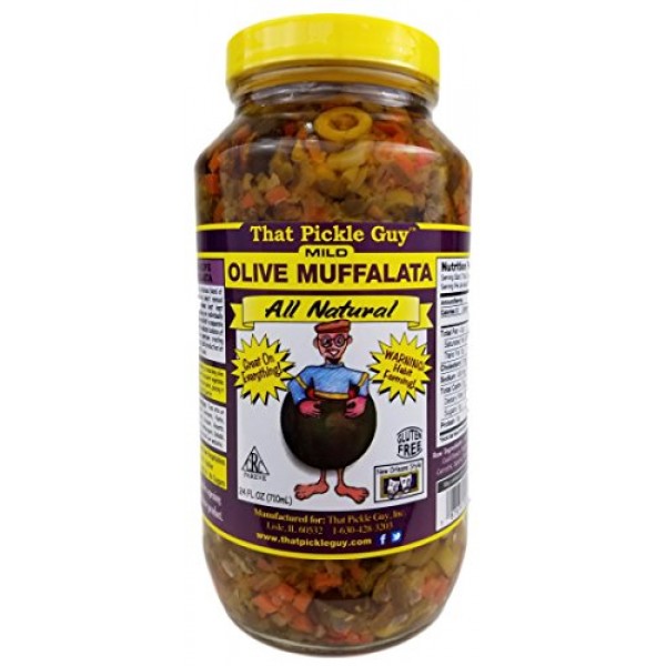 That Pickle Guy All Natural Mild Muffalata Spread (24 oz)