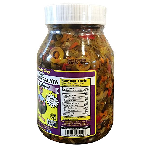 That Pickle Guy Classic Olive Muffalata Mix, 32 Oz Jar