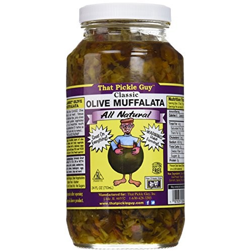 That Pickle Guy New Orleans Style Classic Olive Muffalata, All N