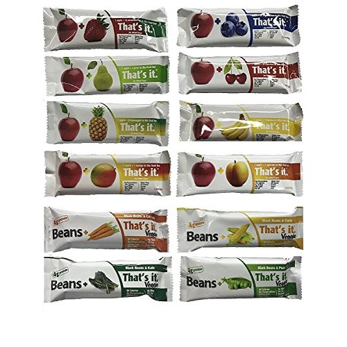 Thats It Veggie New And Old Flavor Mix Of 12