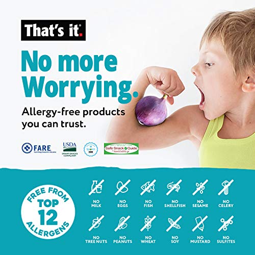 Thats It Apple + Cinnamon 100% Natural Real Fruit Bar, Best Hig