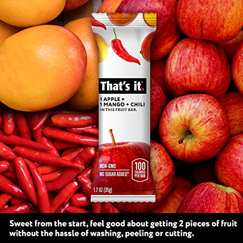 Thats It. Apple Fruit Bars, 100% Natural Great Tasting Real Dri