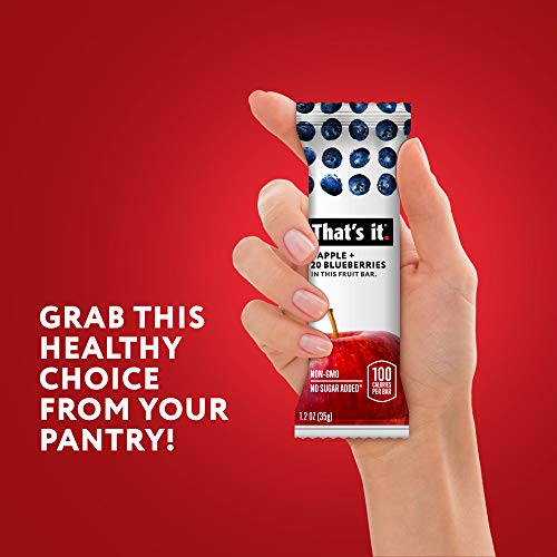 Thats It. Apple + Variety 100% Natural Real Fruit Bar, Best Hig