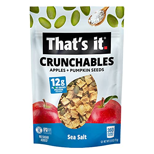 Thats it. Crunchables Variety Pack Plant Based Protein, Gluten-...