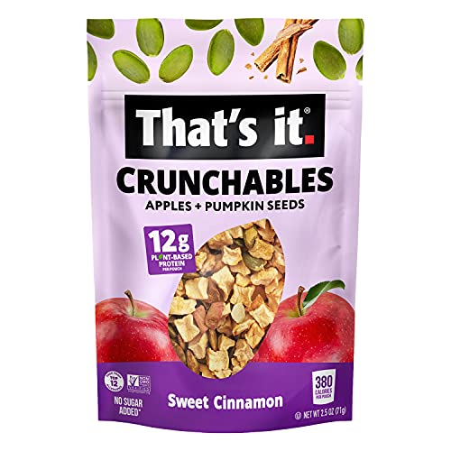 Thats it. Crunchables Variety Pack Plant Based Protein, Gluten-...