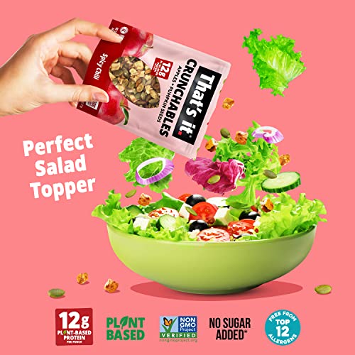 Thats it. Crunchables Variety Pack Plant Based Protein, Gluten-...