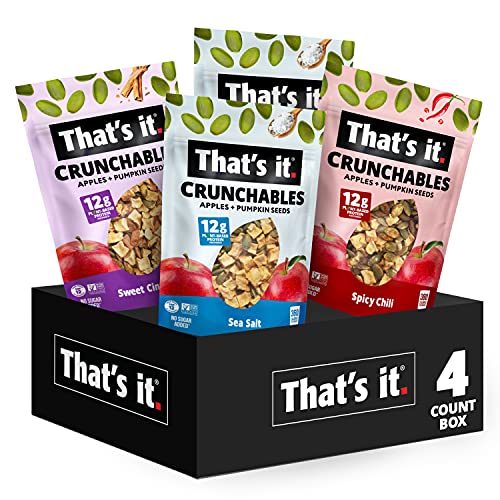 Thats it. Crunchables Variety Pack Plant Based Protein, Gluten-...