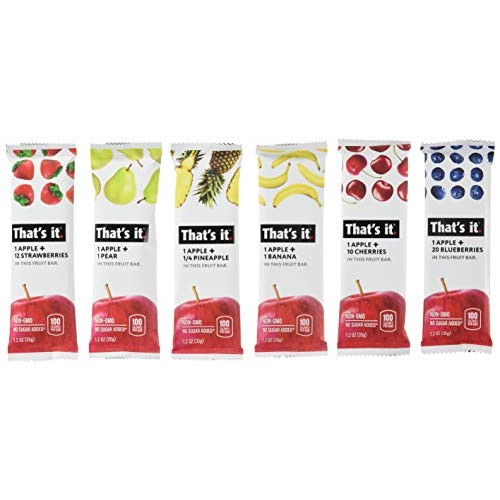 Thats It Super Sampler, Pack Of 24, 4 Apple+Blueberry, 4 Apple