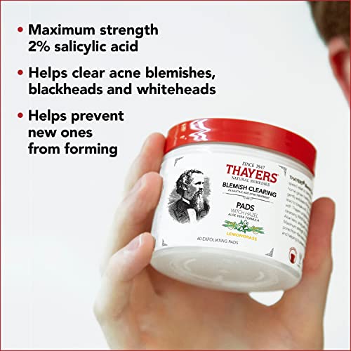 Thayers Blemish Clearing Salicylic Acid And Witch Hazel Acne Pad