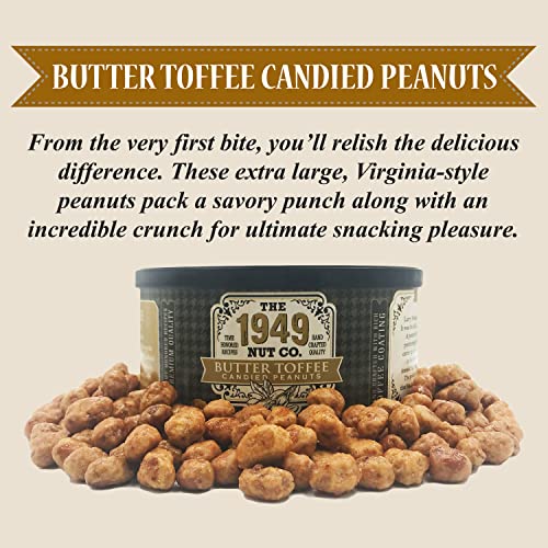 The 1949 Nut Co. Butter Toffee Candied Virginia Style Peanuts |