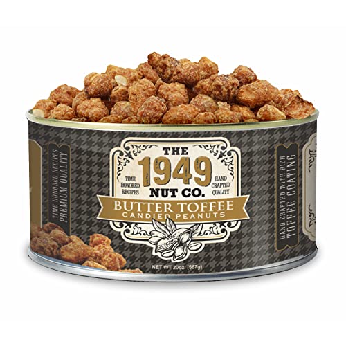 The 1949 Nut Co. Butter Toffee Candied Virginia Style Peanuts |