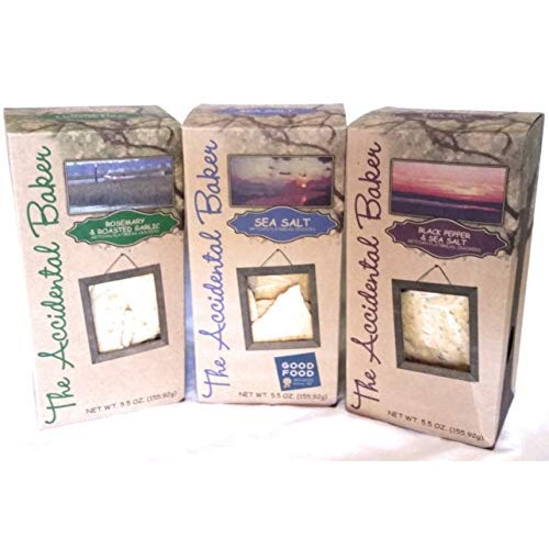 The Accidental Baker Artisan Flatbread Variety Pack. 1 Box Each