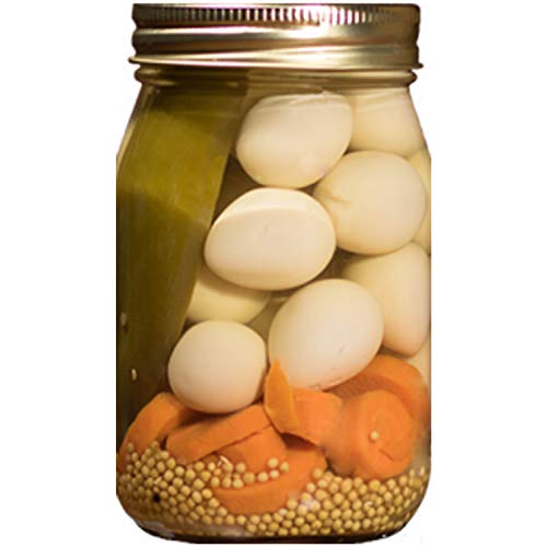 Pickled Quail Eggs 2-16 Oz. Jars Mild Quail Eggs 2 Pack