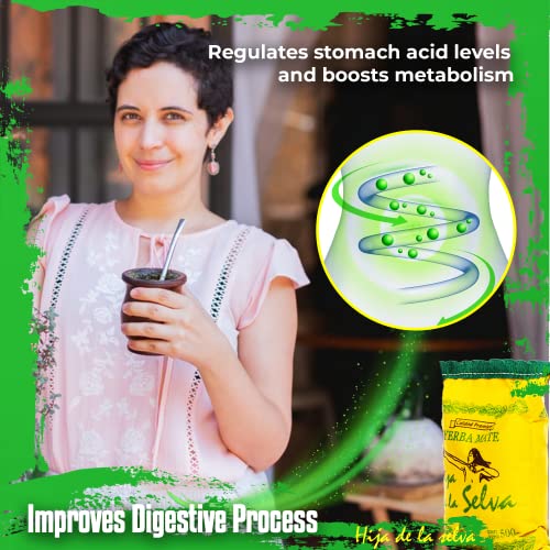 The Arg Hija De La Selva Organic Yerba Mate Tea Loose Leaf Green...