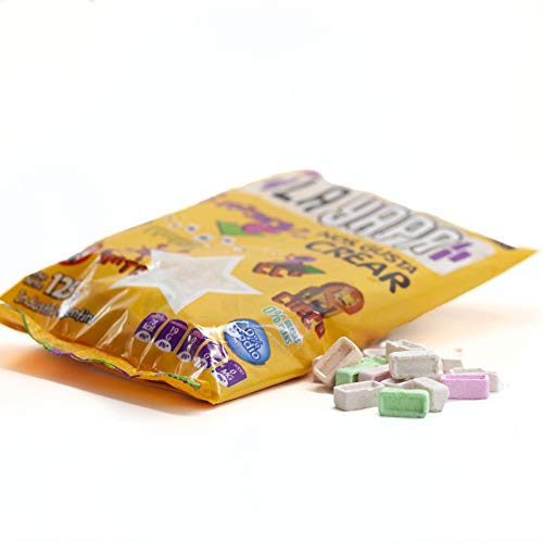 La Yapa Pastillas Hard Candy Mixed Flavors Orange, Strawberry, L