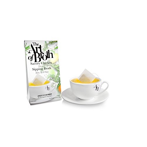 The Art Of Broth Chicken Broth, Savory Chicken Flavored Sipping