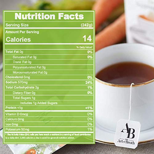 The Art Of Broth Chicken Broth, Savory Chicken Flavored Sipping