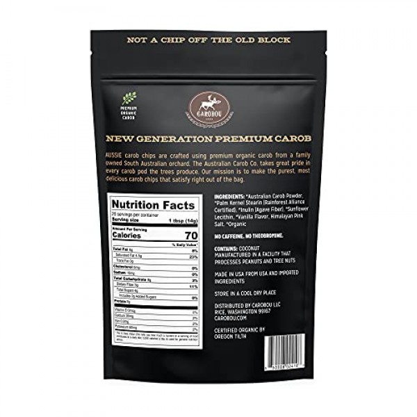 Organic australian carob co. premium roasted carob powder, re-se...