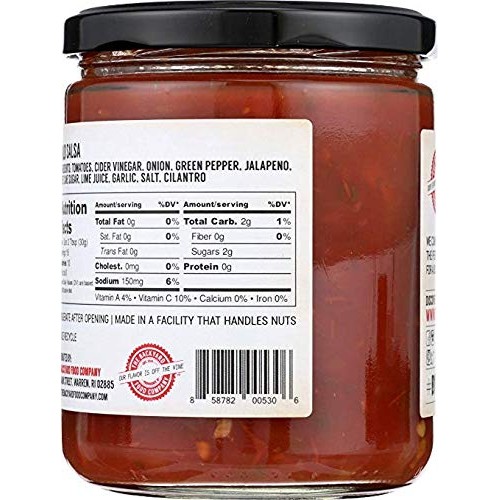 The Backyard Food Company, Authentic Restaurant Style Mild Salsa