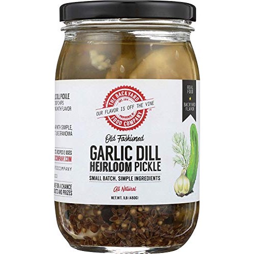 The Backyard Food Company, Old Fashioned Garlic Dill Pickle Chip