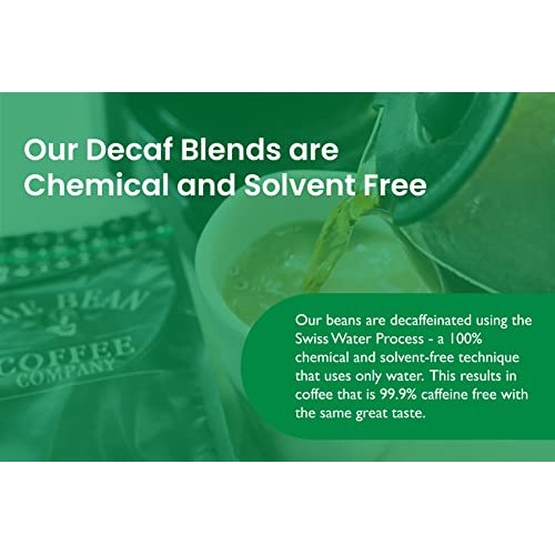 The Bean Coffee Company Organic 50/50 French Roast, 50% Decaf, G