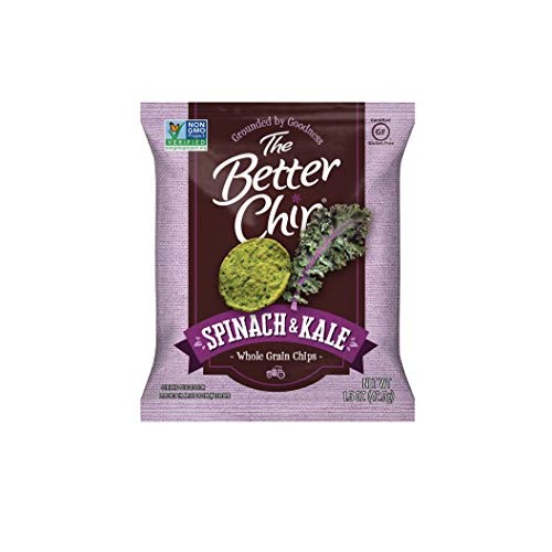 The Better Chip Whole Grain Chips, Spinach &Amp; Kale, 1.5 Ounce Pa
