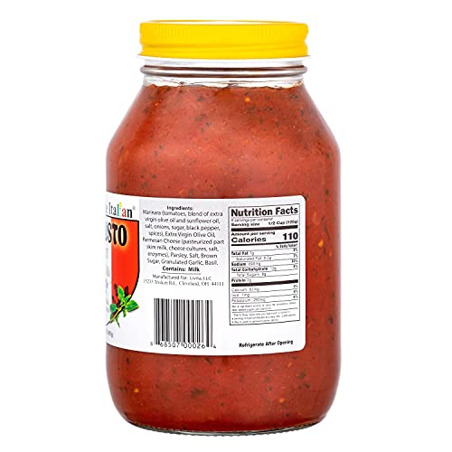 The Blonde Italian Robusto Hearty Marinara Sauce 2 Pack | Vege