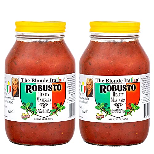 The Blonde Italian Robusto Hearty Marinara Sauce 2 Pack | Vege