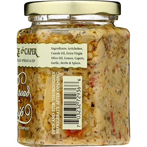 The Bread Dip Company, Spread Artichoke Caper, 8 Ounce