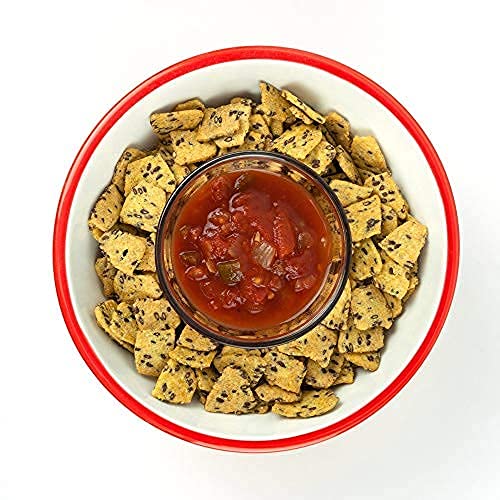 Corn Chips With Flax Seed, Healthy Snacks, Bulk Size 2 Lb. Rese