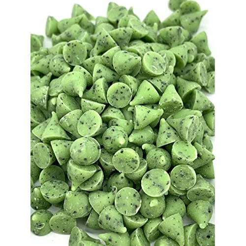 Green Mint Chips, Bulk Size, Baking Chips, 1 lb. Resealable Zip...