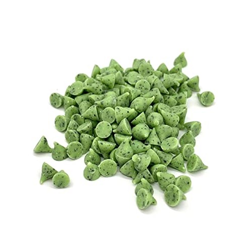 Green Mint Chips, Bulk Size, Baking Chips, 1 lb. Resealable Zip...