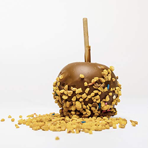 Peanut Brittle Crunch Coat Ice Cream Topping, Bulk Size 4 Ounce