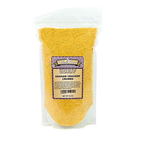 Graham Cracker Crumbs, Bulk Size 1.5 Lb. Resealable Zip Lock St