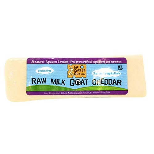 THE CHEESE GUY Cheeseguy Raw Mlk Goat Cheddar