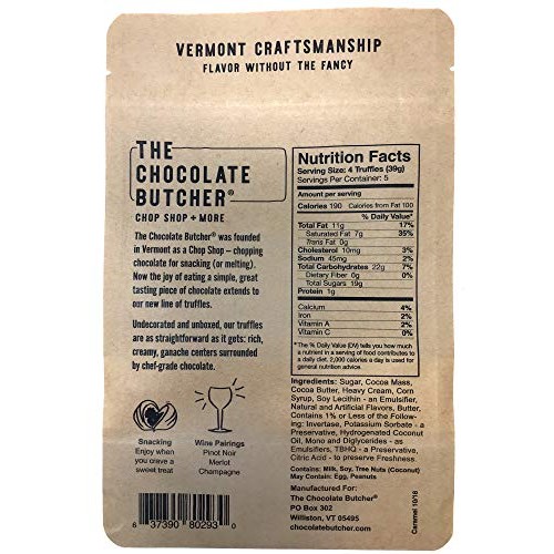 The Chocolate Butcher | Caramel Milk Chocolate Truffles Two Bag