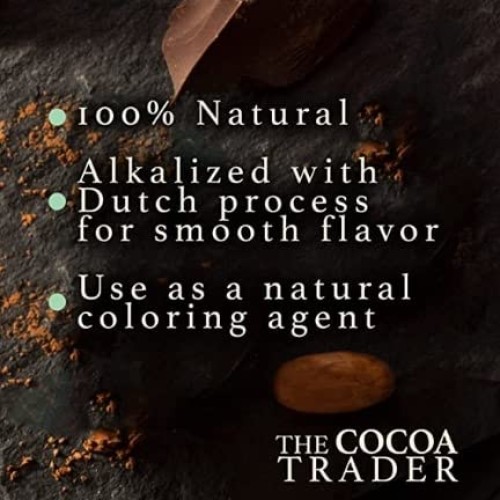 Black Cocoa Powder For Baking- All Natural Alkalized Unsweetened Black Cocoa Powder For Baking- All Natural Alkalized Unsweetened