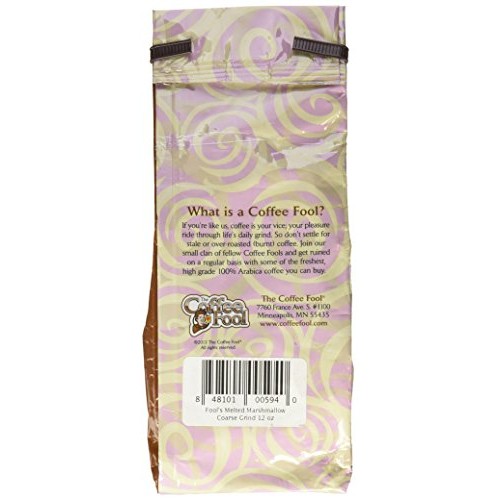 The Coffee Fool Coarse Grind Coffee, Fools Melted Marshmallow,