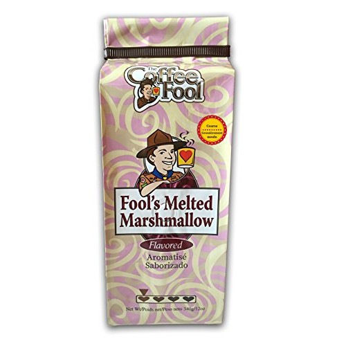 The Coffee Fool Coarse Grind Coffee, Fools Melted Marshmallow,