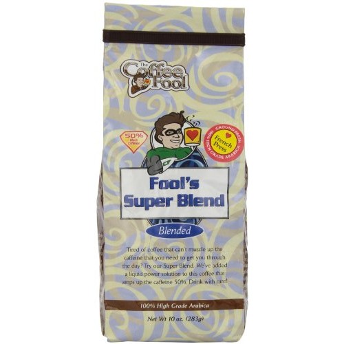The Coffee Fool Fools Super Blend French Press, 10 Ounce