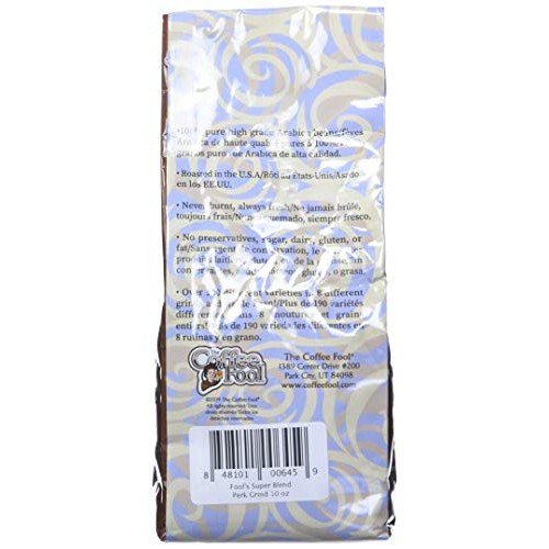 The Coffee Fool Fools Super Blend, Perk, 10 Ounce
