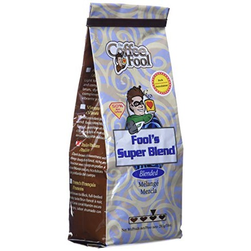 The Coffee Fool Fools Super Blend, Perk, 10 Ounce